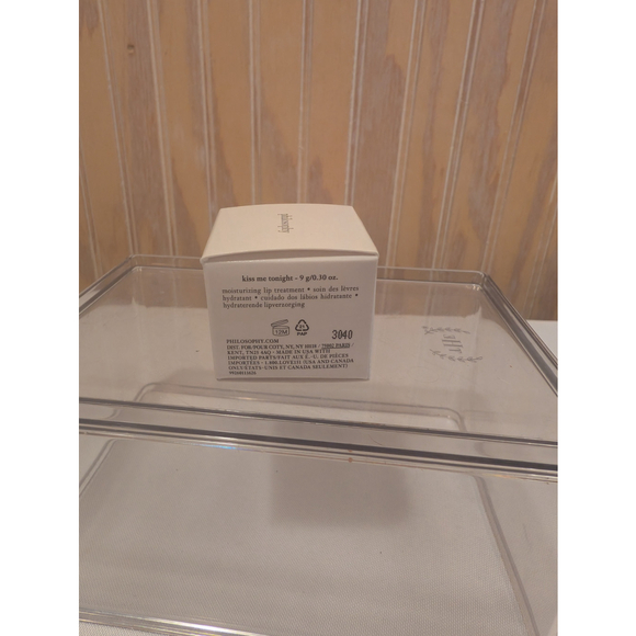 NIB Sealed Philosophy Kiss Me Tonight Moisturizing Lip Treatment 9g / .30 oz - Picture 4 of 6